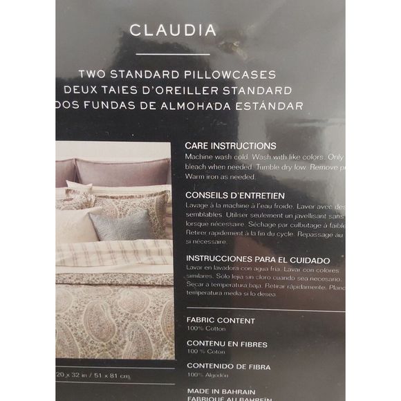 Ralph Lauren CLAUDIA STRIPE Cream Queen Sheet Set w/2-Pk Standard Pillowcases - Picture 10 of 11